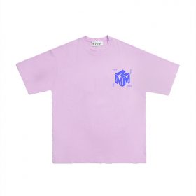 M.E.D.M ロゴ ルーズ 大人気 ユニセックス 半袖 Tシャツ 6色